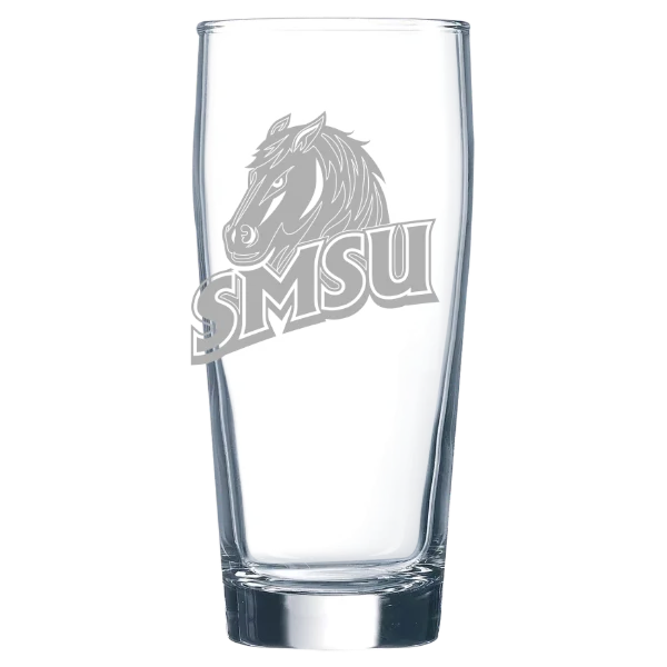 Southwest Minnesota State University Polar Camel 16 oz. Willi Becher Beer Glass