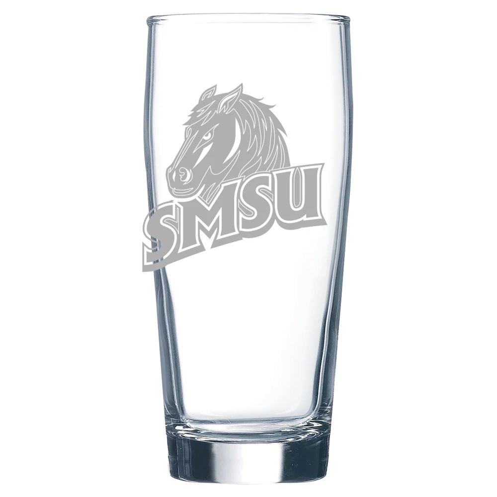 Southwest Minnesota State University Polar Camel 16 oz. Willi Becher Beer Glass