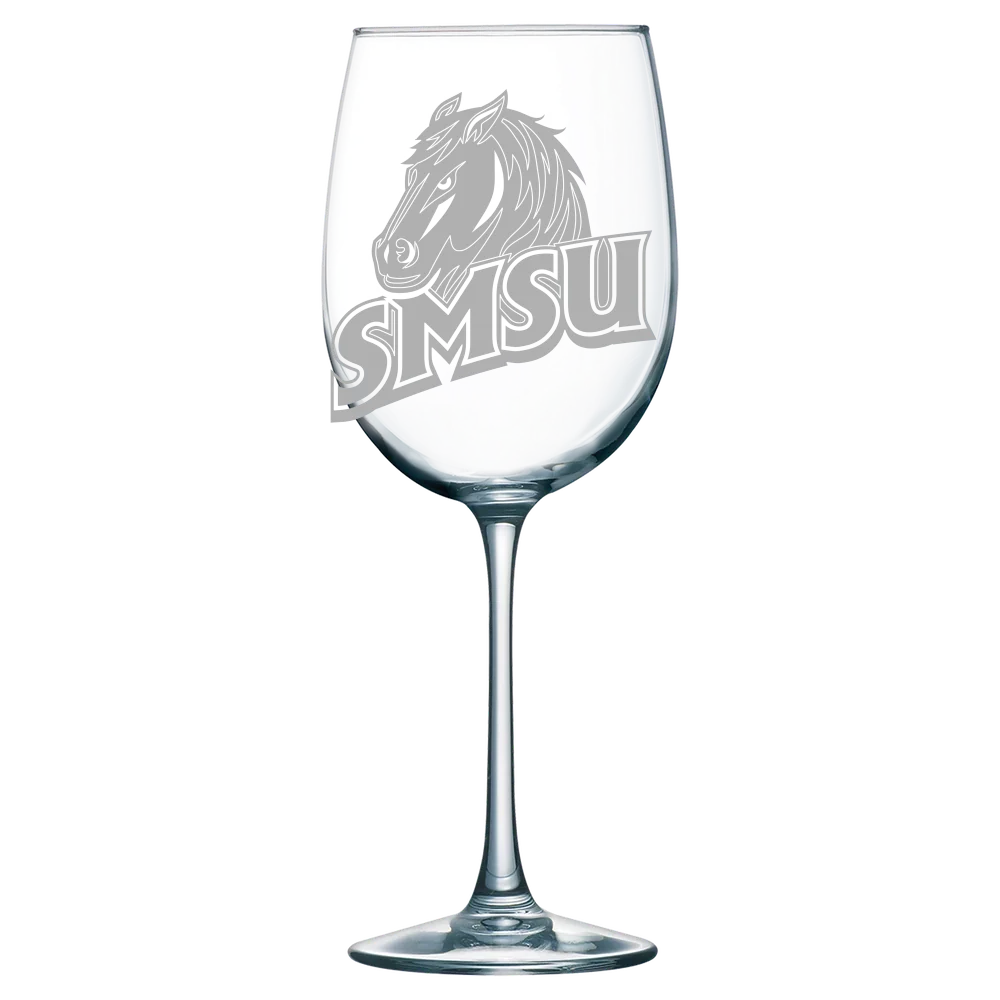Southwest Minnesota State University Polar Camel 19 oz. Wine Glass