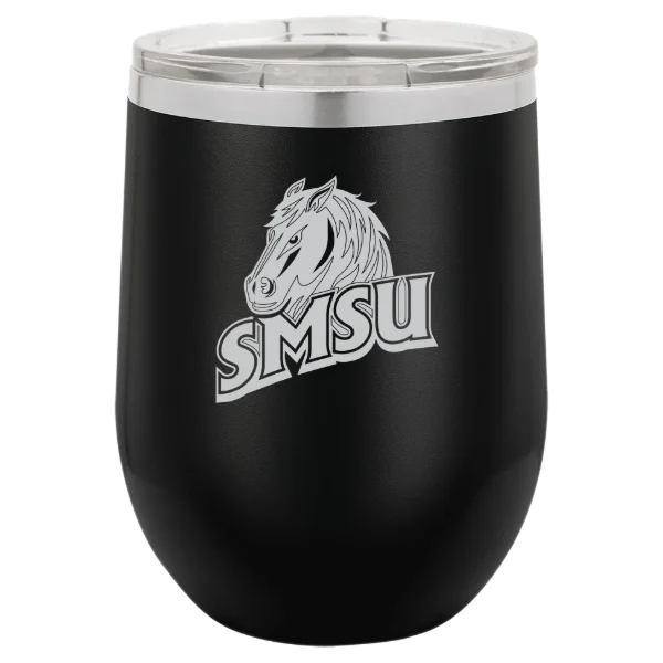 Southwest Minnesota State University Polar Camel 12 oz. Stemless Wine Tumbler