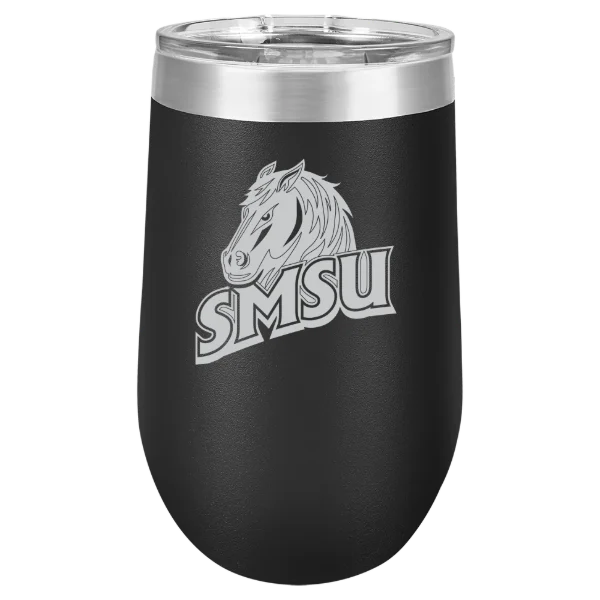 Southwest Minnesota State University Polar Camel 16 oz. Stemless Wine Tumbler