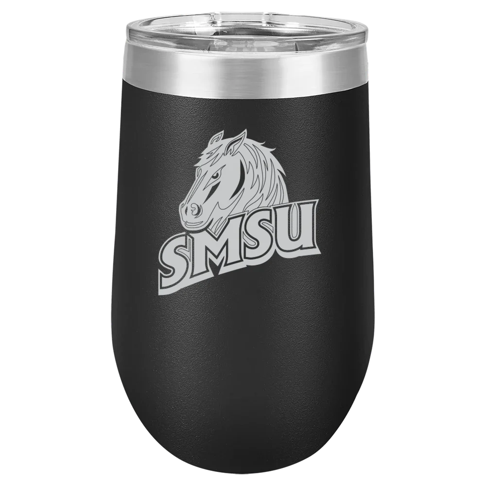 Southwest Minnesota State University Polar Camel 16 oz. Stemless Wine Tumbler