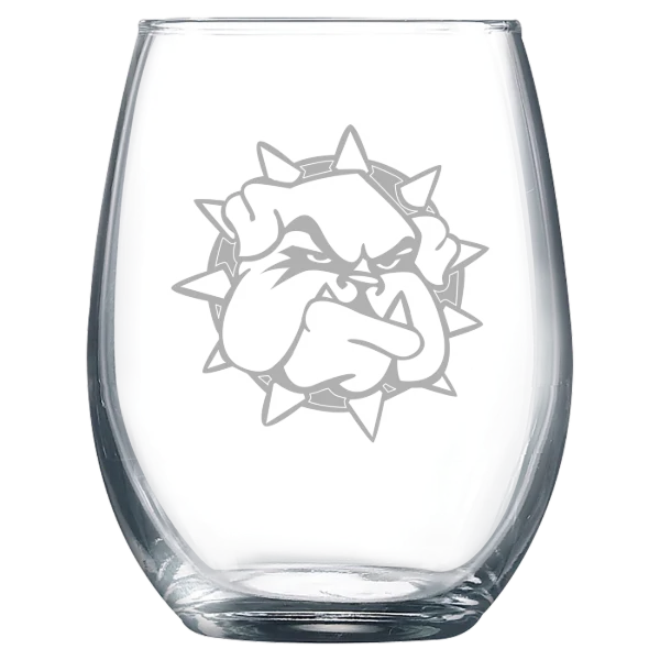 Southwestern Oklahoma State University Polar Camel 9 oz. Stemless Wine Glass
