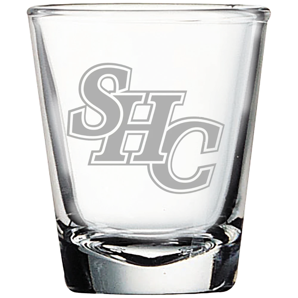 Spring Hill College Polar Camel 1.7 oz. Shot Glass