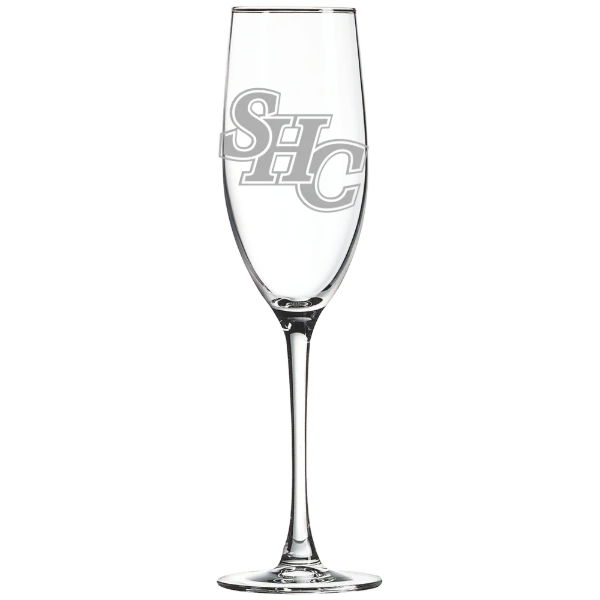 Spring Hill College Polar Camel 8 oz. Champagne Flute