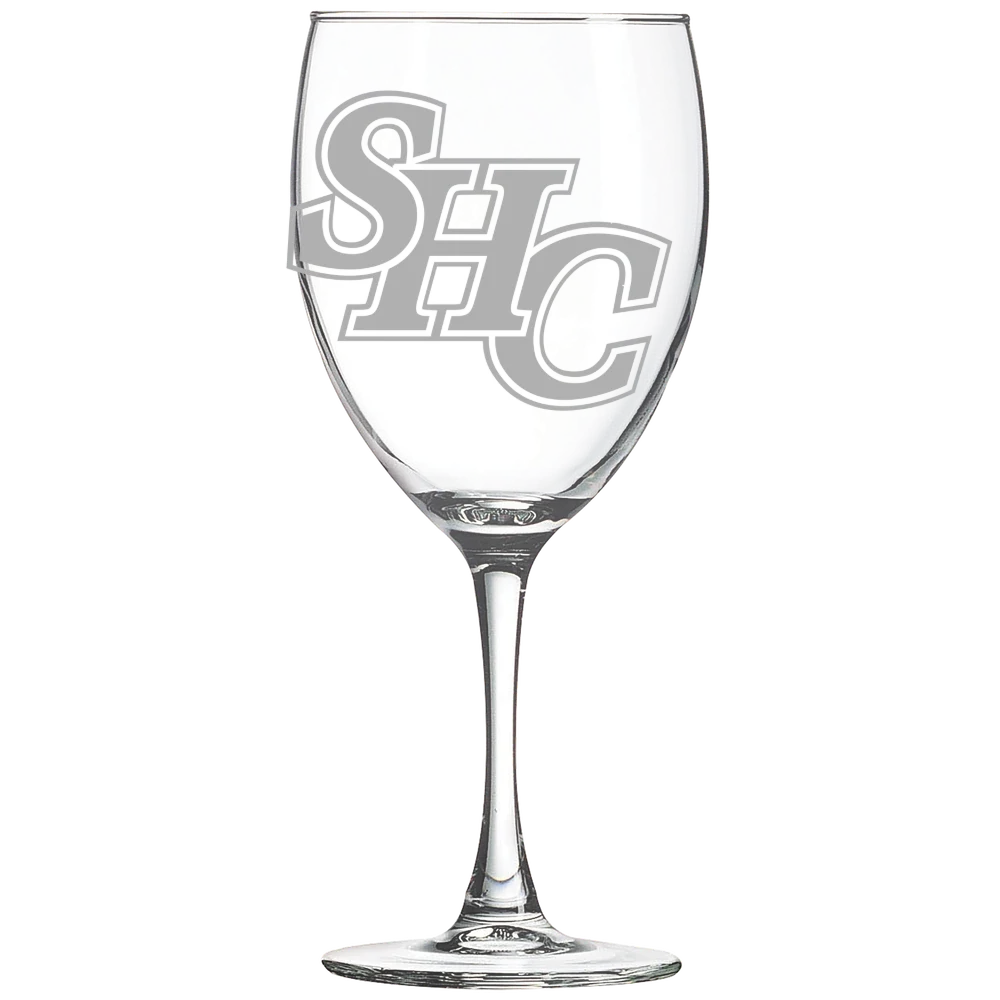 Spring Hill College Polar Camel 10 1/2 oz. Wine Glass