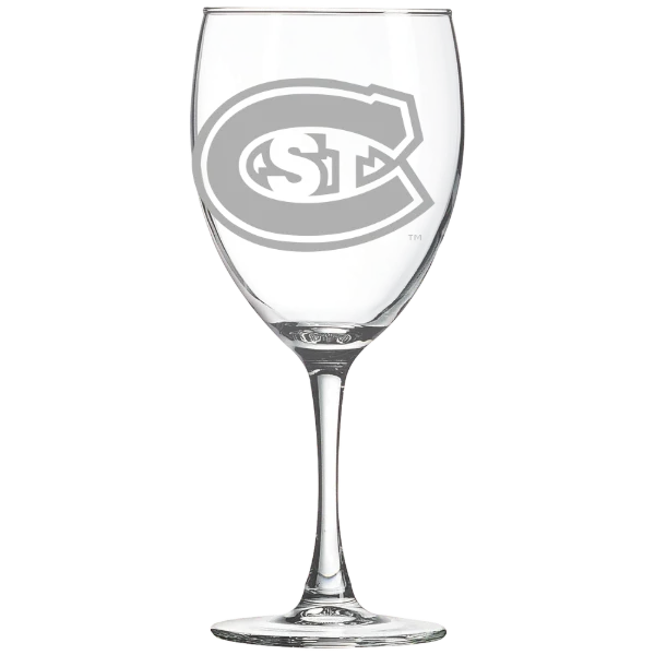 St. Cloud State University Polar Camel 10 1/2 oz. Wine Glass