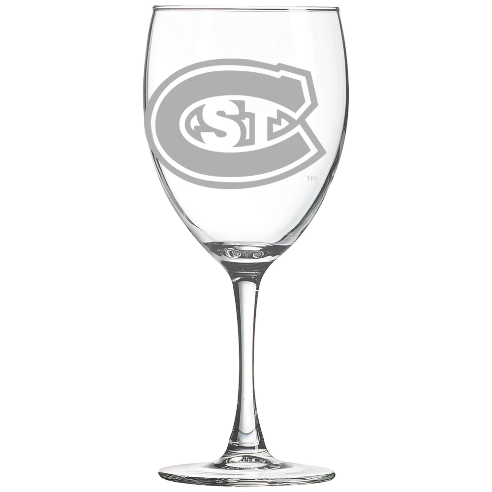 St. Cloud State University Polar Camel 10 1/2 oz. Wine Glass