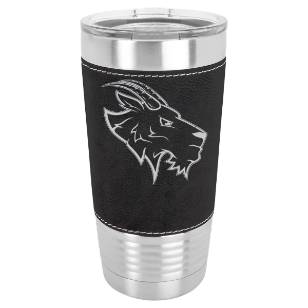 St. Edward's University Polar Camel 20 oz. Leatherette Grip Tumbler with Standard Lid