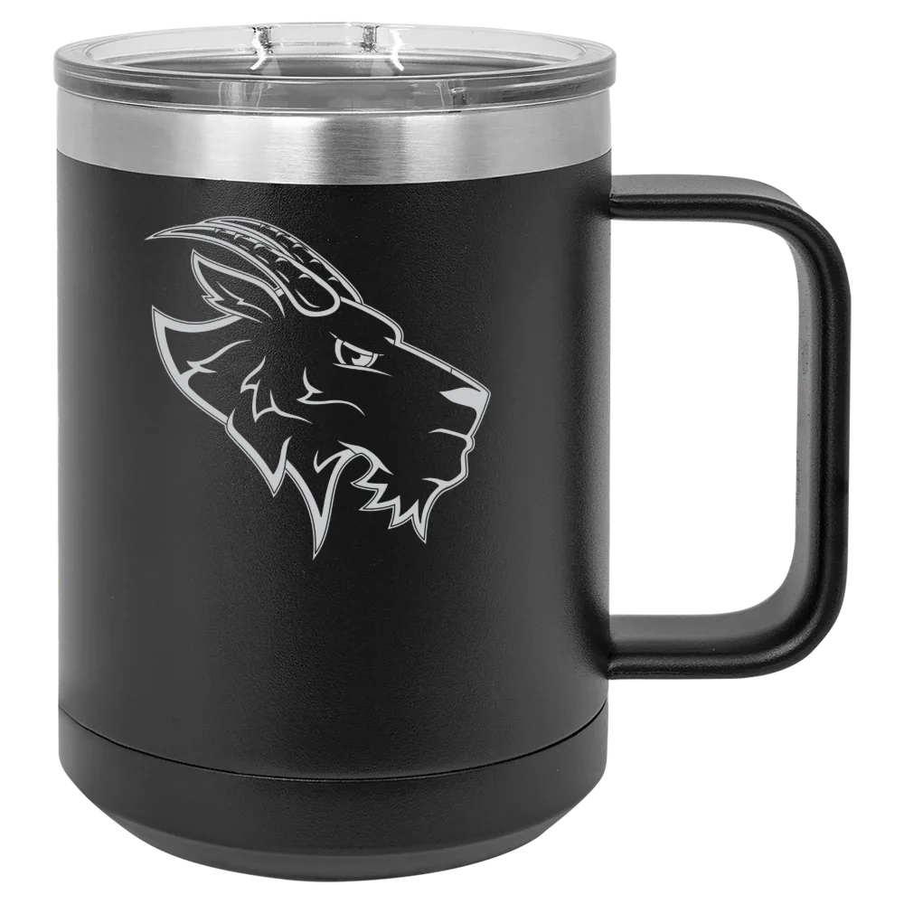 St. Edward's University Polar Camel 15 oz. Mug with Slider Lid