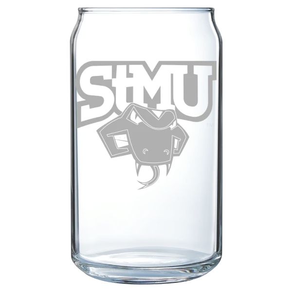 St. Mary's University (Texas) Polar Camel 16 oz. Can Glass