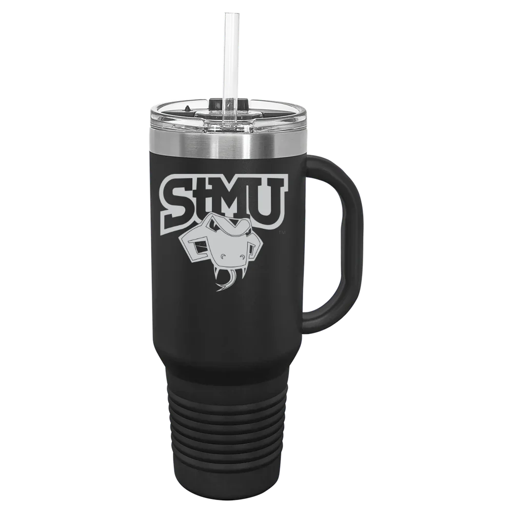 St. Mary's University (Texas) Polar Camel 40 oz. Travel Mug with Snap Lid & Straw