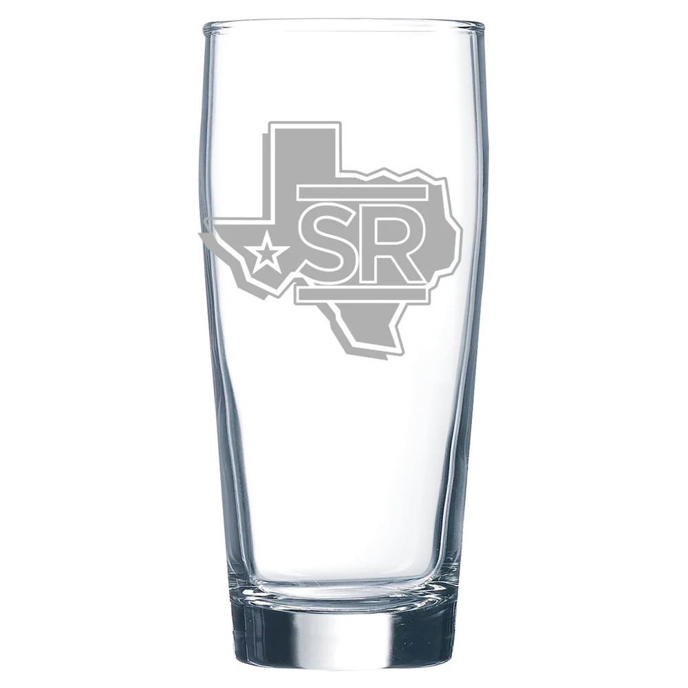 Sul Ross State University Polar Camel 16 oz. Willi Becher Beer Glass