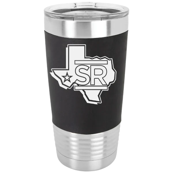 Sul Ross State University Polar Camel 20 oz. Silicone Grip Tumbler with Standard Lid