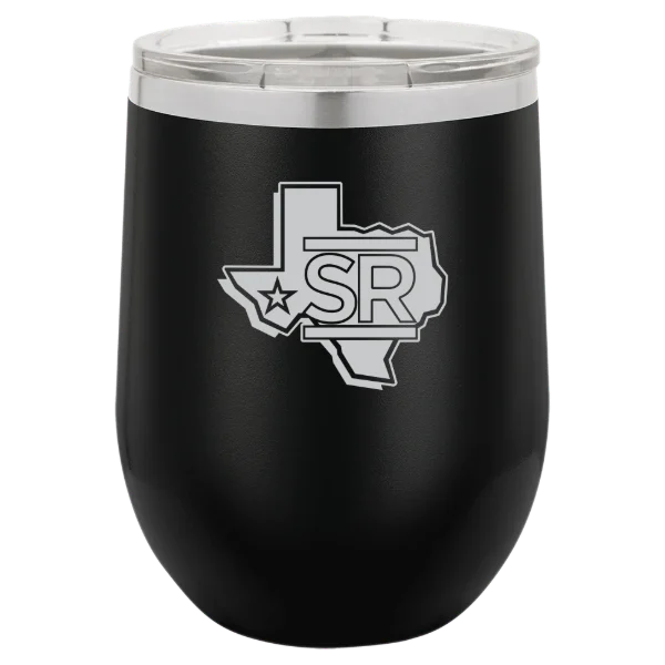 Sul Ross State University Polar Camel 12 oz. Stemless Wine Tumbler