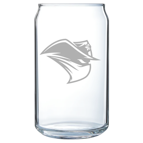 Texas A&M International University Polar Camel 16 oz. Can Glass