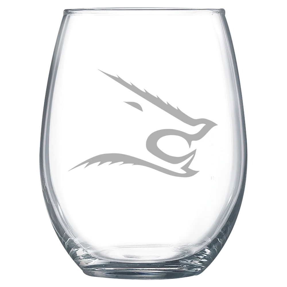Texas A&M University-Kingsville Polar Camel 15 oz. Stemless Wine Glass