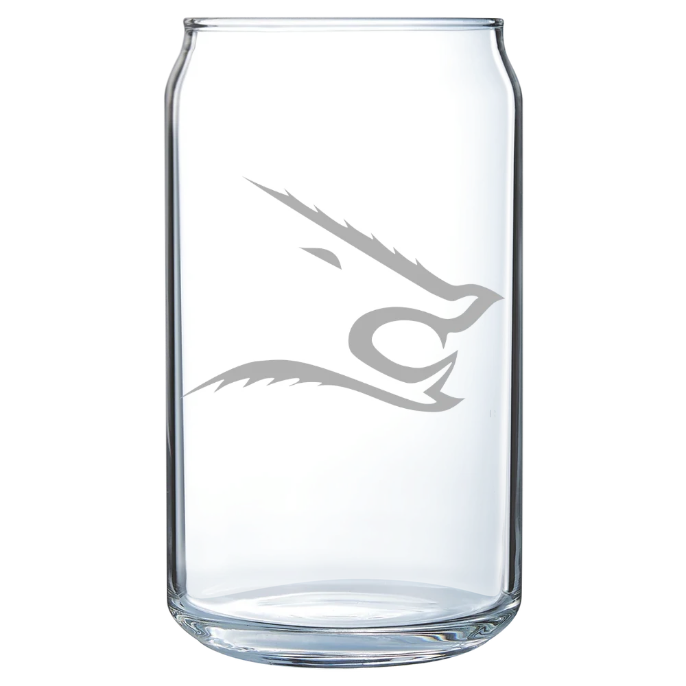 Texas A&M University-Kingsville Polar Camel 16 oz. Can Glass