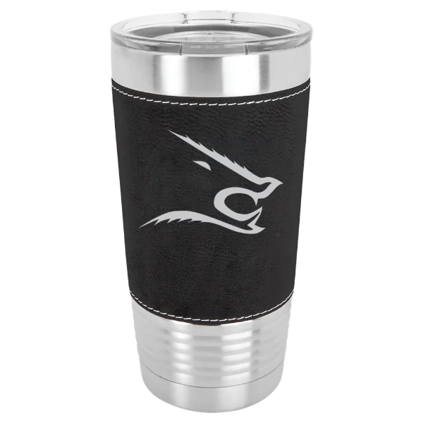 Texas A&M University-Kingsville Polar Camel 20 oz. Leatherette Grip Tumbler with Standard Lid