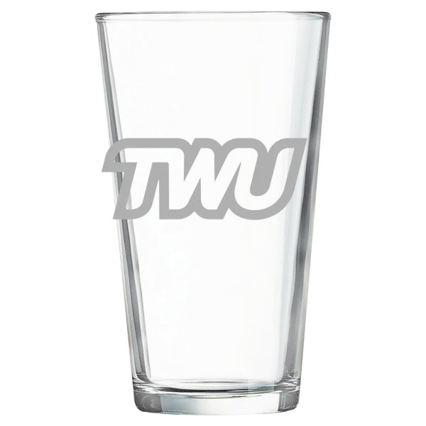 Texas Woman's University Polar Camel 16 oz. Pint Mixing Glass