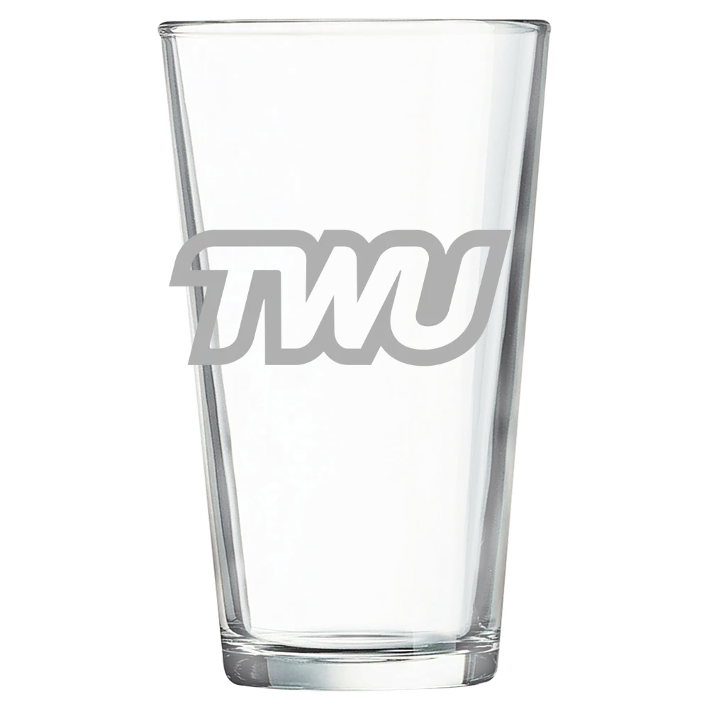 Texas Woman's University Polar Camel 16 oz. Pint Mixing Glass