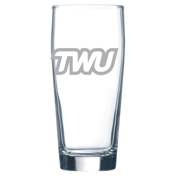 Texas Woman's University Polar Camel 16 oz. Willi Becher Beer Glass