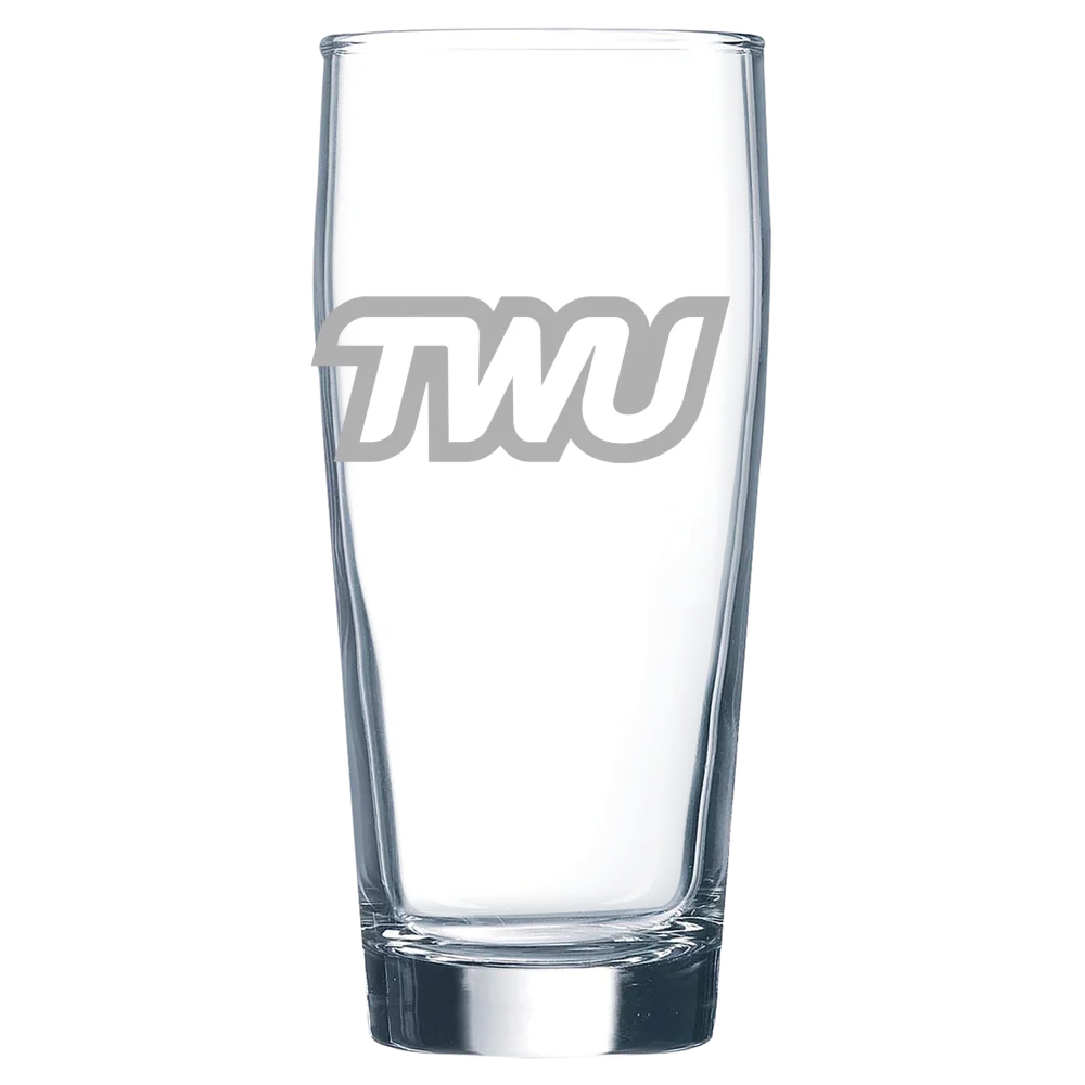 Texas Woman's University Polar Camel 16 oz. Willi Becher Beer Glass
