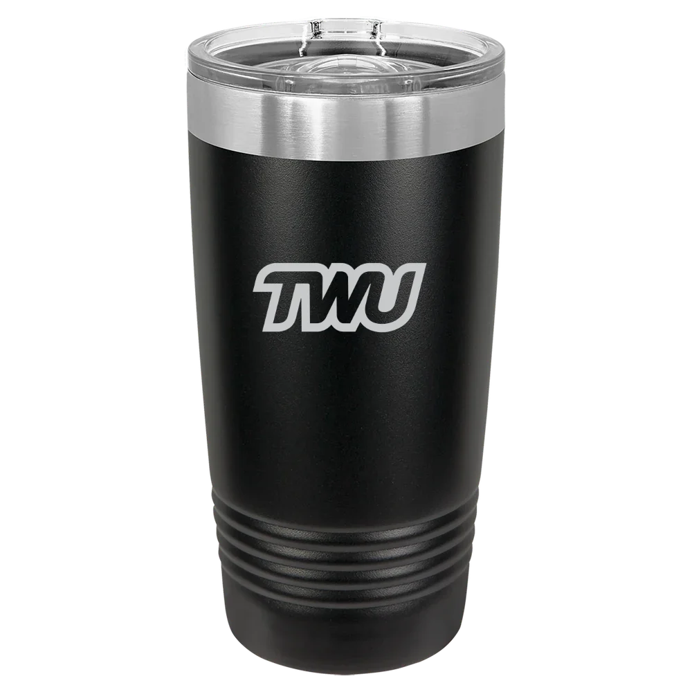 Texas Woman's University Polar Camel 20 oz. Ringneck Tumbler with Slider Lid