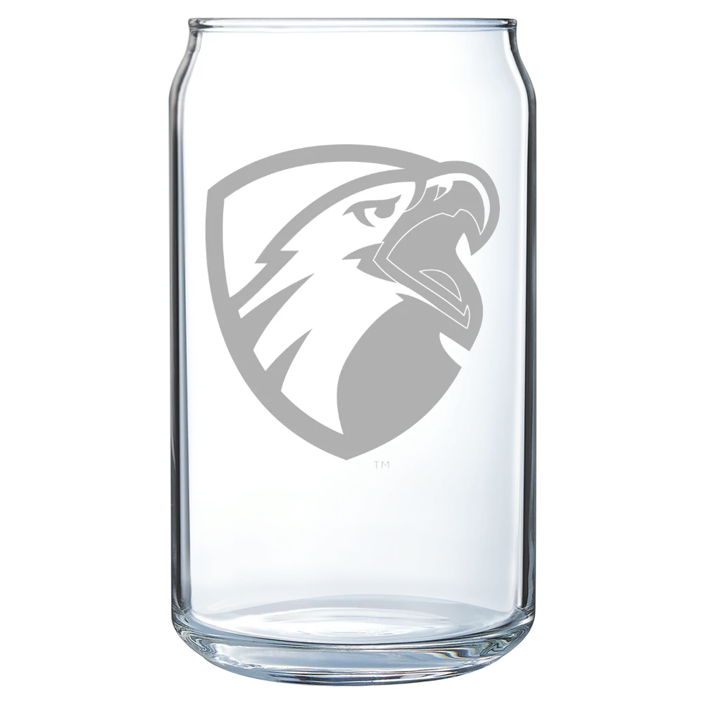 The University of Texas at Tyler Polar Camel 16 oz. Can Glass