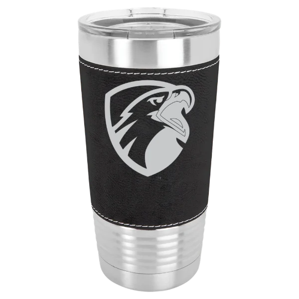 The University of Texas at Tyler Polar Camel 20 oz. Leatherette Grip Tumbler with Standard Lid