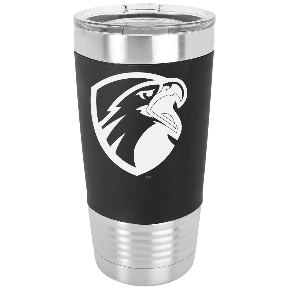 The University of Texas at Tyler Polar Camel 20 oz. Silicone Grip Tumbler with Standard Lid