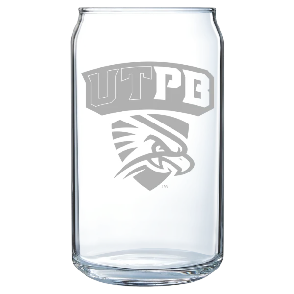 The University of Texas Permian Basin Polar Camel 16 oz. Can Glass