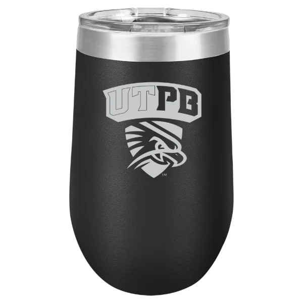 The University of Texas Permian Basin Polar Camel 16 oz. Stemless Wine Tumbler