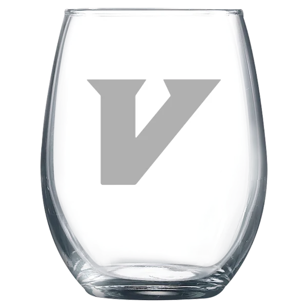 The University of Virginia's College at Wise Polar Camel 9 oz. Stemless Wine Glass