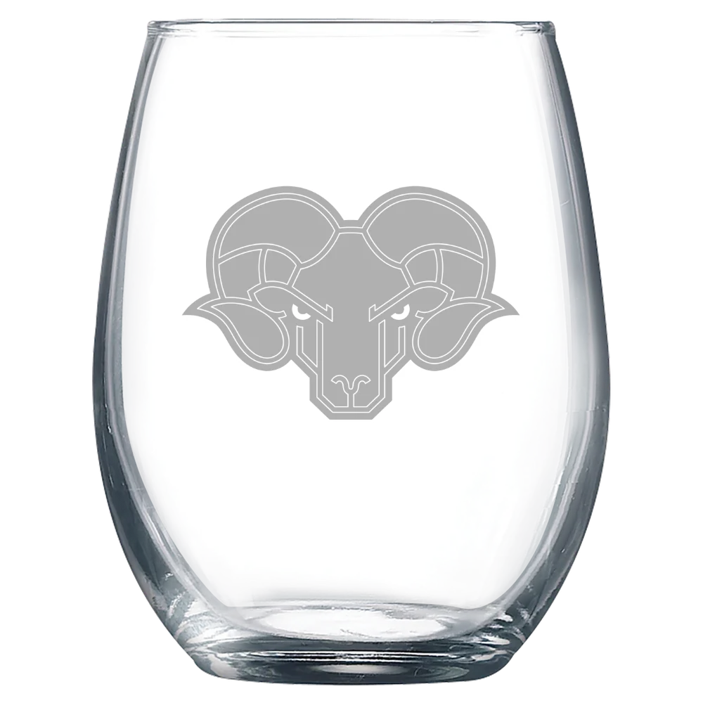 Thomas Jefferson University Polar Camel 9 oz. Stemless Wine Glass