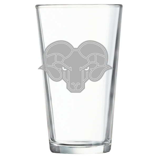 Thomas Jefferson University Polar Camel 16 oz. Pint Mixing Glass