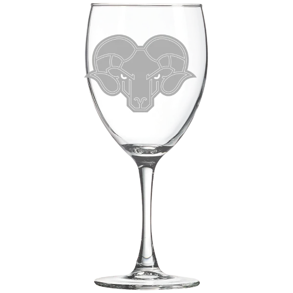 Thomas Jefferson University Polar Camel 10 1/2 oz. Wine Glass