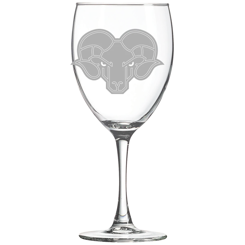 Thomas Jefferson University Polar Camel 10 1/2 oz. Wine Glass