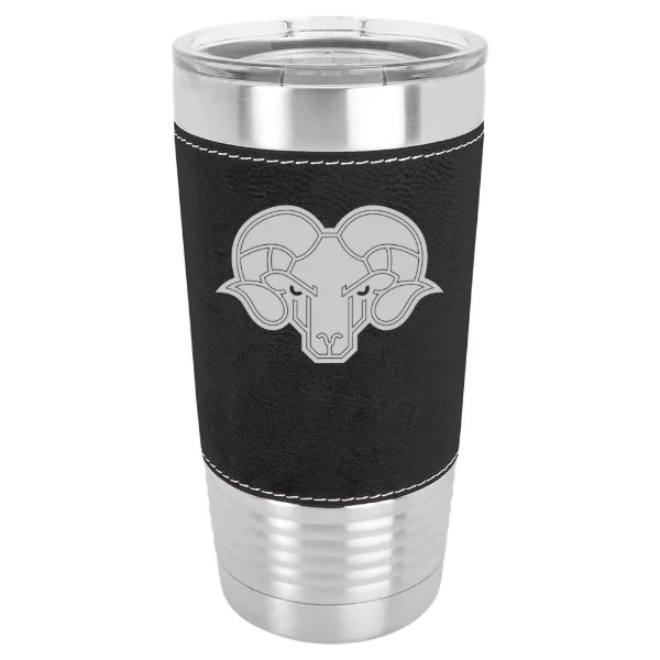 Thomas Jefferson University Polar Camel 20 oz. Leatherette Grip Tumbler with Standard Lid