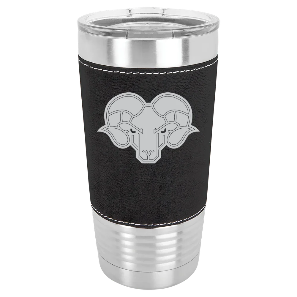 Thomas Jefferson University Polar Camel 20 oz. Leatherette Grip Tumbler with Standard Lid