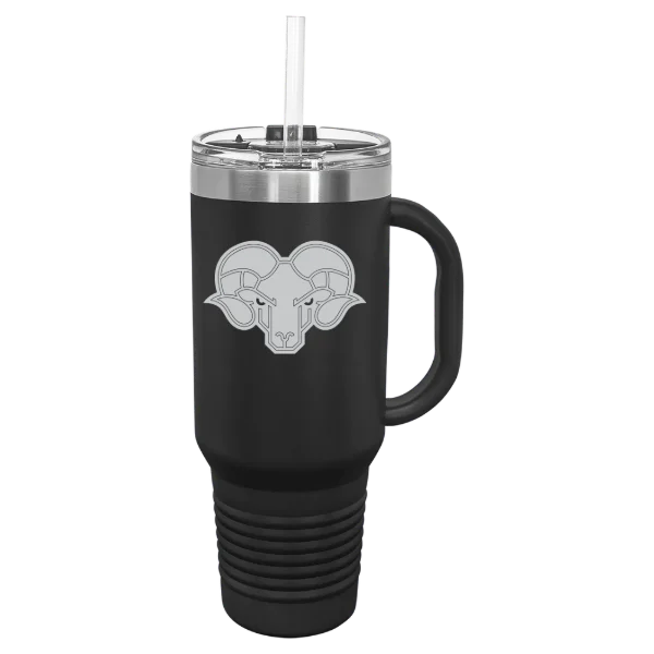 Thomas Jefferson University Polar Camel 40 oz. Travel Mug with Snap Lid & Straw