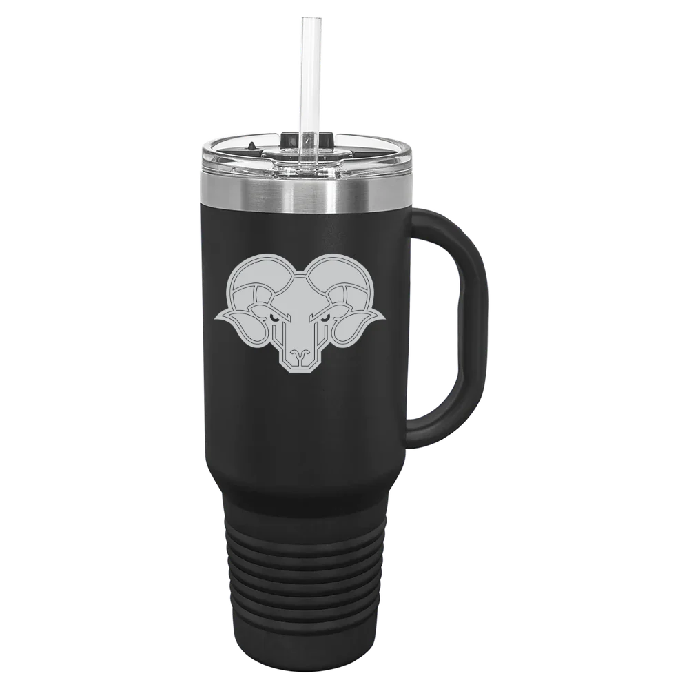 Thomas Jefferson University Polar Camel 40 oz. Travel Mug with Snap Lid & Straw