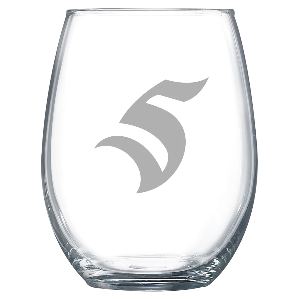 Thomas More University Polar Camel 15 oz. Stemless Wine Glass