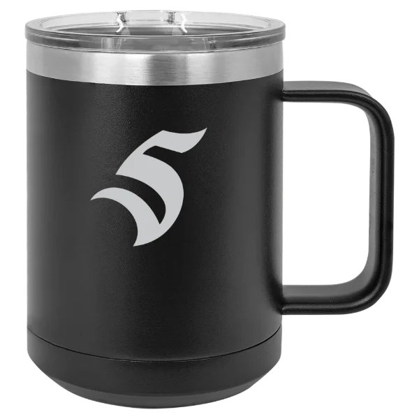 Thomas More University Polar Camel 15 oz. Mug with Slider Lid