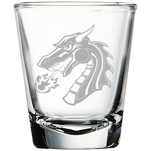 Tiffin University Polar Camel 1.7 oz. Shot Glass