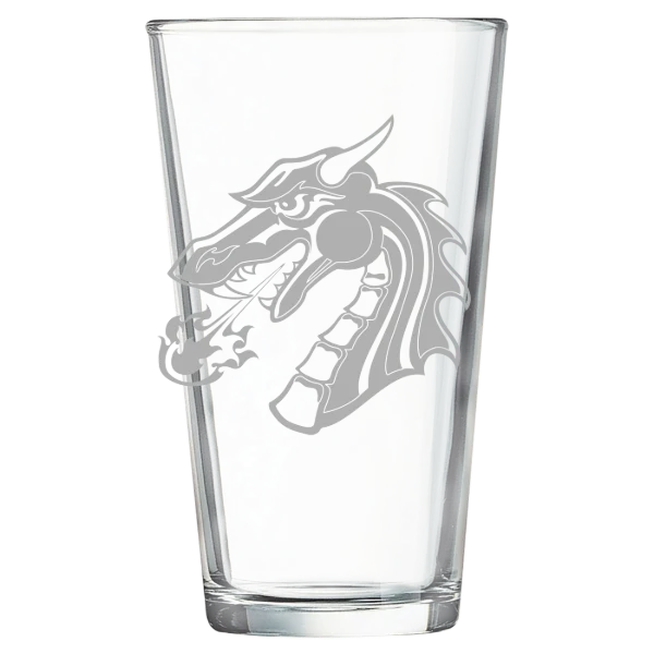 Tiffin University Polar Camel 16 oz. Pint Mixing Glass