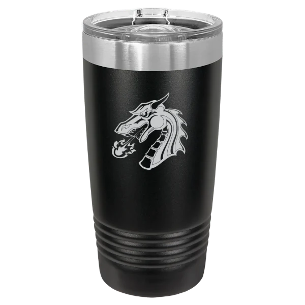 Tiffin University Polar Camel 20 oz. Ringneck Tumbler with Slider Lid