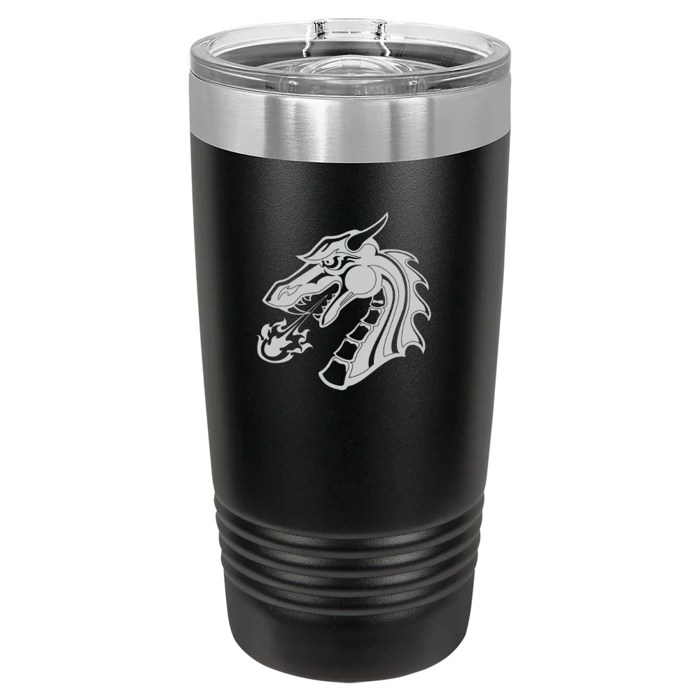 Tiffin University Polar Camel 20 oz. Ringneck Tumbler with Slider Lid