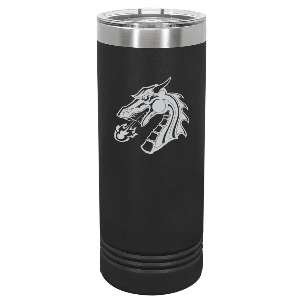 Tiffin University Polar Camel 22 oz. Skinny Tumbler with Slider Lid