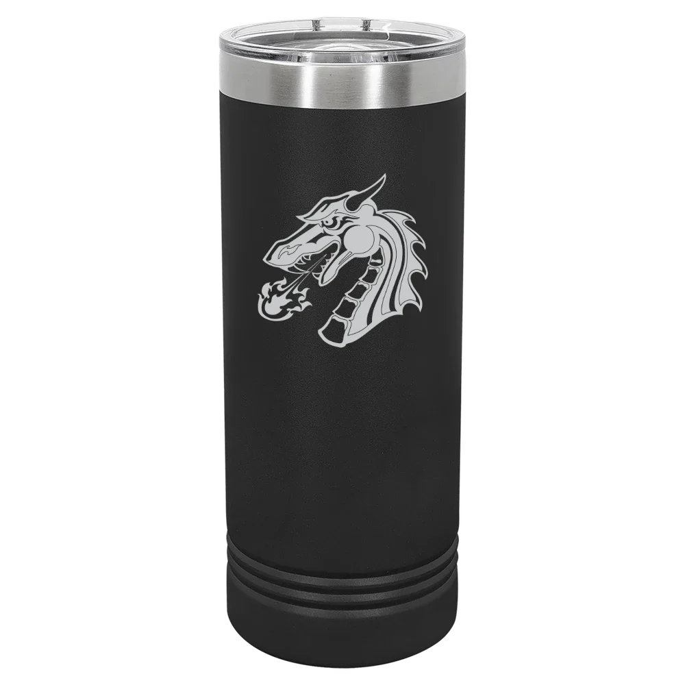 Tiffin University Polar Camel 22 oz. Skinny Tumbler with Slider Lid